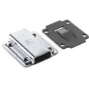 Premium Passante Comunello per asta, larghezza 30 mm, altezza 10 mm, finitura Ral 9005
