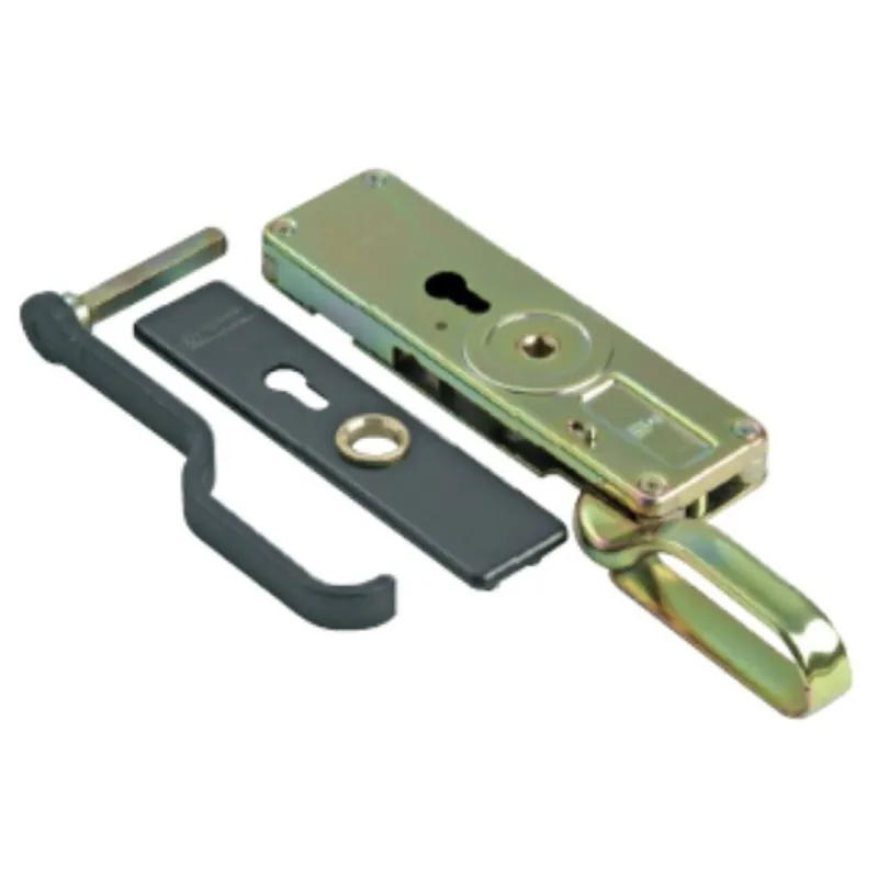 Beste Prijs Cariglione grande sinistro Comunello Star 698 MC, con maniglia esterna per cancello, lunghezza 50 mm, finitura Zincato