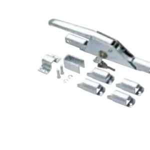 Nu Kopen Cariglione Comunello Car, con cilindro, asta esterna 14x14 mm, finitura Zincato