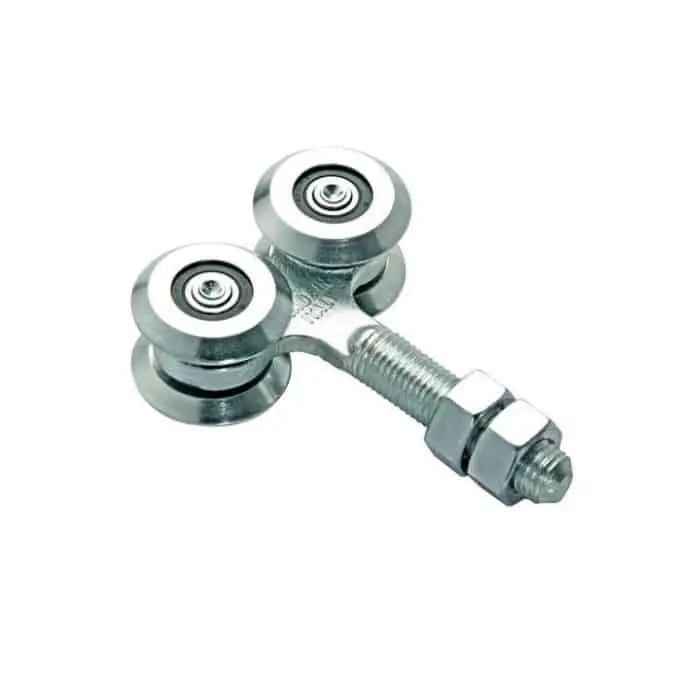 Carrello 4 ruote Comunello 4C-G con cuscinetto, diametro 54 mm, finitura Zincato Goedkoop