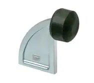 Arresto fine corsa Comunello per cancello scorrevole 200P, altezza 96 mm, finitura Zincato Alleen Vandaag