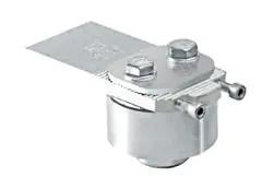 Direct Beschikbaar Cardine superiore Comunello con doppia regolazione e piastra 85G, misura grande, finitura Zincato