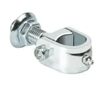 Cardine a fascetta con ingrassatore Comunello 182, diametro 40 mm, finitura Zincato Merkproduct