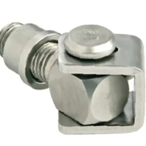 Express Levering Cardine Comunello con cavalletto e bussola 120I, misura C37 M20 R45-65, materiale acciaio, finitura Inox