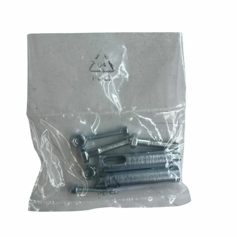 Must-Have Coppia boccola Comunello Arwin, materiale zincato, finitura Bianco