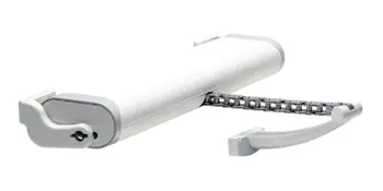 Attuatore elettrico a catena Smart Comunello per finestra, corsa 180-380 mm, potenza 22 W, finitura Grigio Actieprijs
