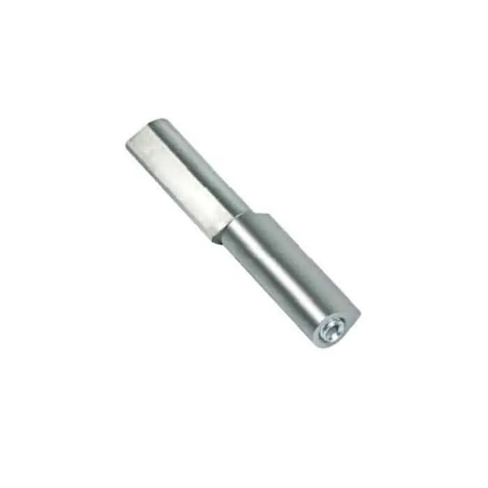 Cerniera a goccia Comunello 500 tornita REGOLABILE con perno in acciaio, lunghezza 146-163 mm, finitura Grezzo Op = Op