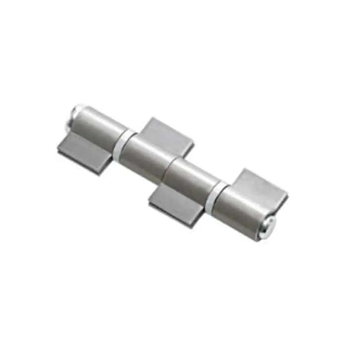 Cernierona 4 ali chiuse Comunello 485 con perno e rondelle, lunghezza 186 mm, finitura Grezzo Merkproduct