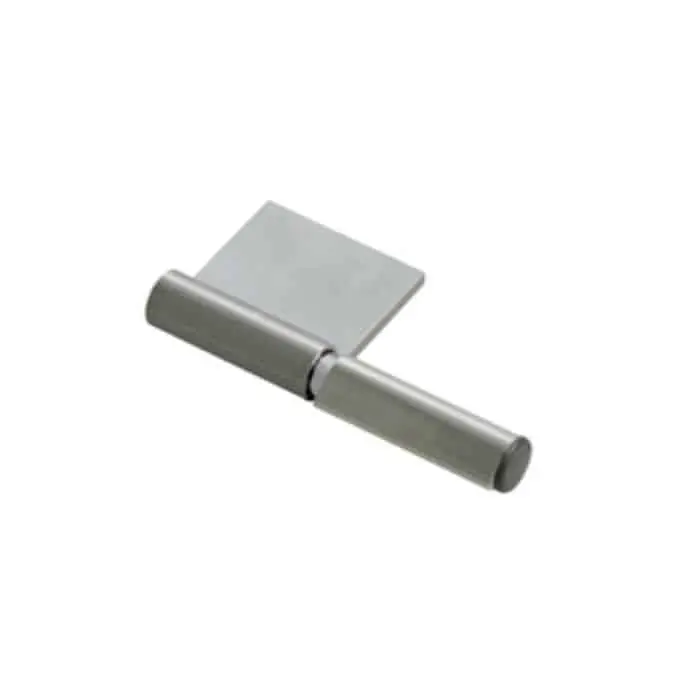 Cerniera ala lunga reversibile Comunello 530 con perno ottone, lunghezza 138-145 mm, finitura Grezzo Dagaanbieding