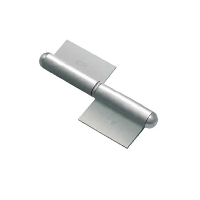 Cerniera ali lunghe destra Comunello 430 con tappo saldato, lunghezza 190 mm, finitura Grezza Rechtstreeks Van De Fabrikant