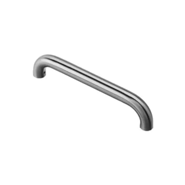 Laatste Kans Maniglione semicurvo Comunello 2000, diametro 30 mm, altezza 75 mm, materiale Inox 304, finitura Satinato