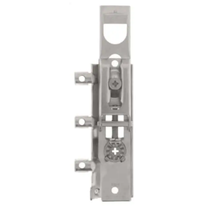 Attaccaglia per pensile 818.32.Z1.D8 Camar, schienale 15 mm, mano destra con fissaggio bussola da 8 mm, finitura Zincato Meest Verkocht