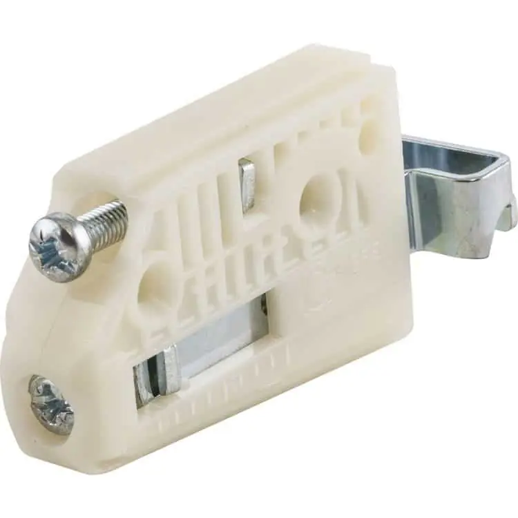 Attaccaglia per pensile 806.22.P2.IN Camar, schienale 15 mm, mano sinistra con fissaggio bussola da 10 mm, finitura Neutro Goedkoop