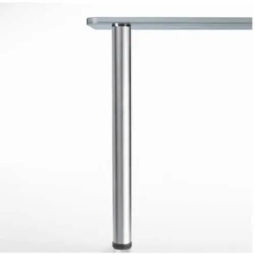 Flitsaanbieding Gambe tonde registrabili, Camar, Altezza 70 cm, Acciaio Cromato