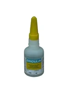 Gratis Retour Colla cianoacrilato BINDULIN per superfici porose, 20 gr, trasparente