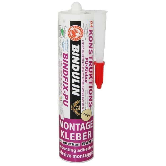 Adesivo Konstruktions Kpk 40 per costruzioni, monocomponente poliuretanico, cartuccia 310 ml, finitura Beige Koopje