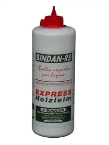 Seizoensaanbieding Colla vinilica rapida certificata BINDAN-RS B2, 1 kg, trasparente