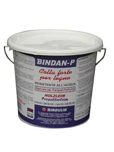 Colla vinilica pura certificata BINDAN-P, 25 kg, finitura trasparente Laatste Versie