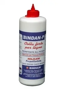 Premium Colla vinilica pura certificata BINDAN-P, 1 kg, trasparente