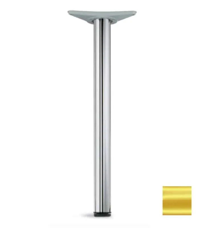 Cieffe art 900 CONFEZIONE 4 GAMBE da tavolo altezza 710 mm ø 60 mm Oro Veilige Betaling
