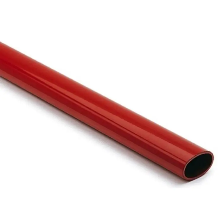 Fabrieksprijs Barra orizzontale ovale 07007 Cisa per maniglione antipanico, lunghezza 1200 mm, in Acciaio, finitura Verniciato Rosso