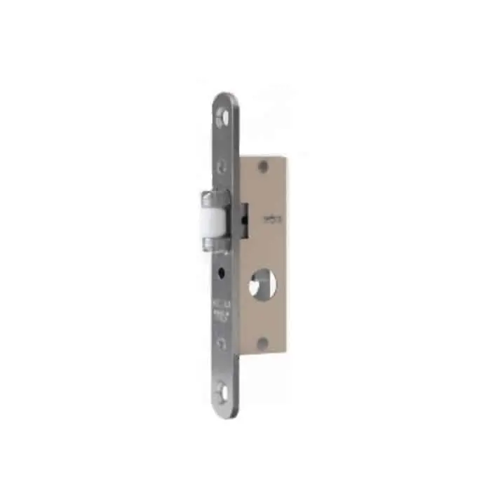Meest Verkocht Serratura Rullo da incasso WELKA regolabile da montante, dimensioni 127x16x3 mm, materiale Nylon, colore Nichelato
