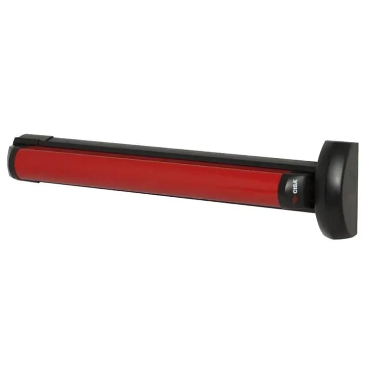 Beste Prijs Maniglione antipanico FAST Touch 59816.11 Cisa, versione componibile, senza scrocco, lunghezza 840 mm, finitura Nero e Rosso