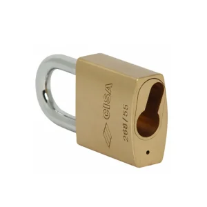 Speciale Aanbieding Lucchetto per cilindro a profilo Europeo Cisa, larghezza esterna 55 mm