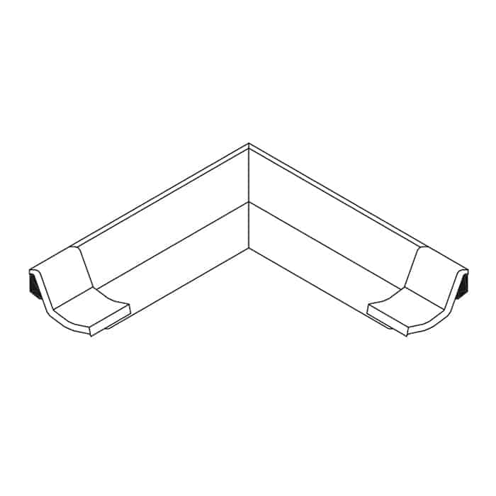 Hete Deal Angolo stampato Revamping Complastex, per guarnizione centrale 2474, materiale EPDM