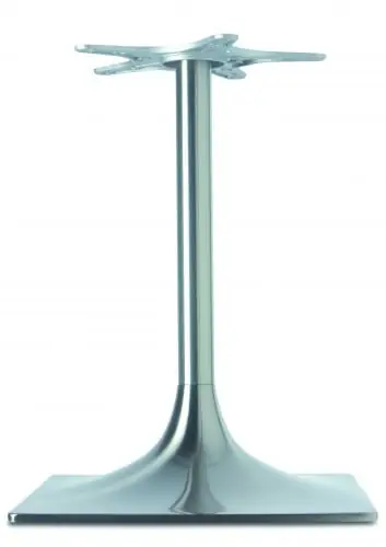 Piantana per tavolo, Cieffe, articolo 981/O, con diametro 60 mm, base 550 x 550 mm ed altezza di 740 mm, colore Cromo Lucido Seizoensaanbieding