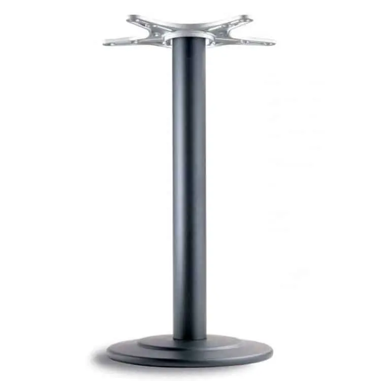 Seizoensaanbieding Piantana per tavolo, gambone Cieffe, articolo 990J con diametro di 120 mm, altezza di 740 mm e base ø di 393 mm, colore Cromo Lucido