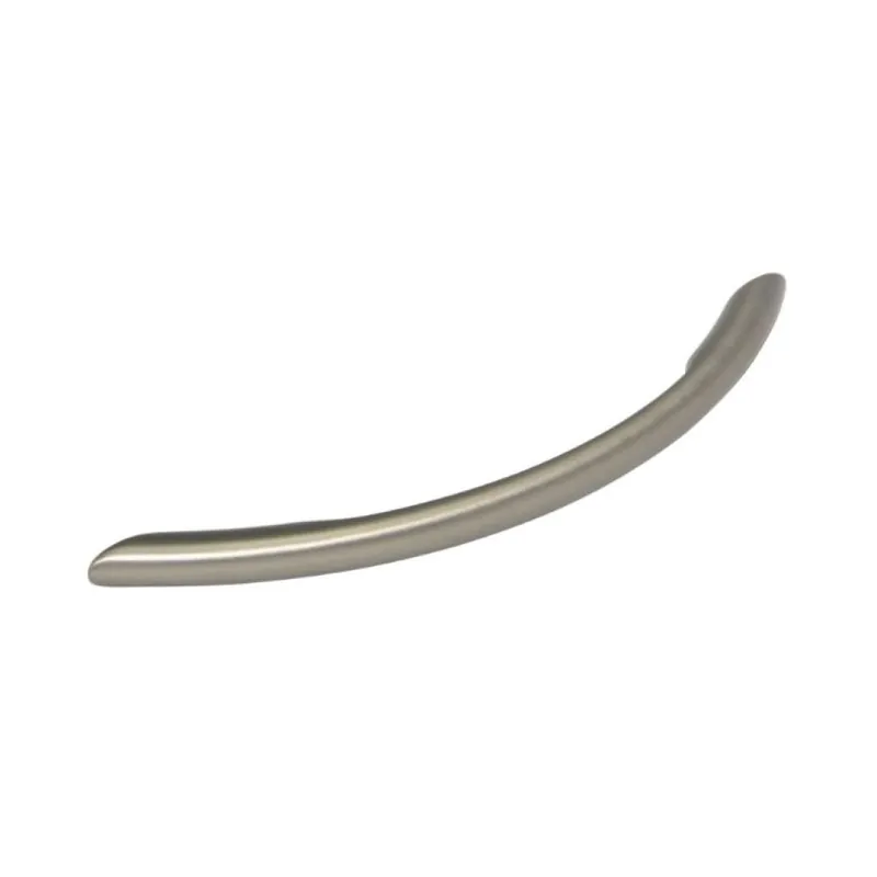 Maniglia MB00960A Confalonieri per mobile, interasse 192 mm, dimensione 222x9 mm, Zama finitura Nichel Satinato Favoriet