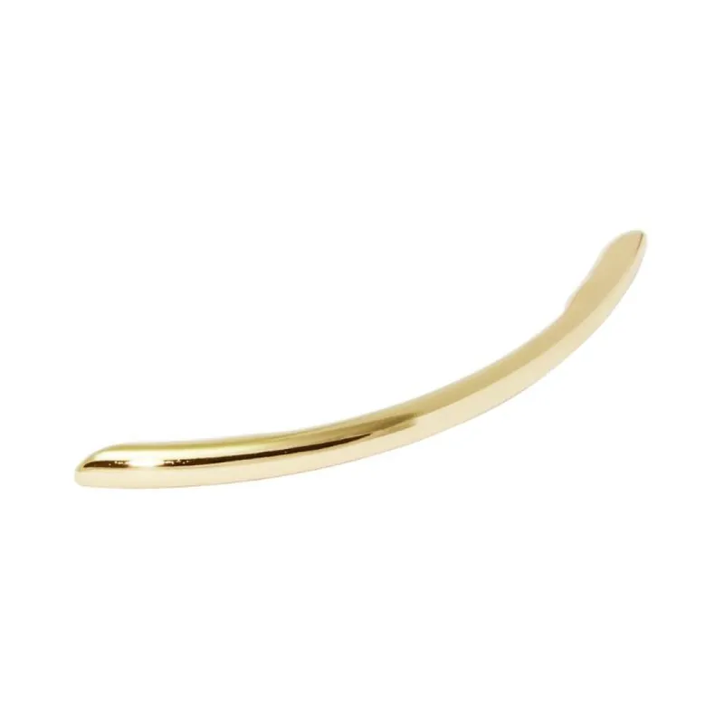Populair Maniglia MB00960A Confalonieri per mobile, interasse 192 mm, dimensione 222x9 mm, Zama finitura Dorato