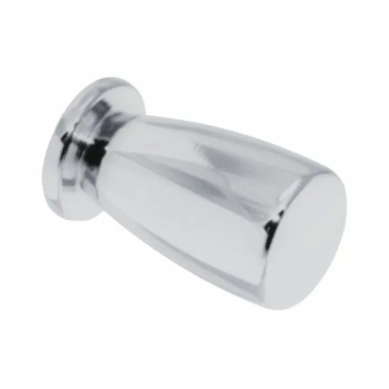 Flitsaanbieding Pomolo MB00934 Confalonieri per mobile, diametro 12 mm, sporgenza 21 mm, Ottone finitura Cromo Lucido