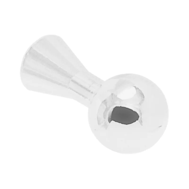 Pomolo MB00898 Confalonieri per mobile, diametro 12 mm, sporgenza 25 mm, Ottone finitura Bianco Lucido Aanbieding