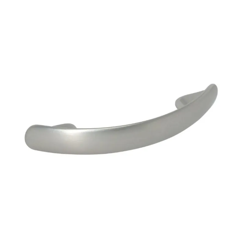 Maniglia MB00894A Confalonieri per mobile, interasse 96 mm, dimensione 143x15 mm, Zama finitura Nichel Satinato Koopje