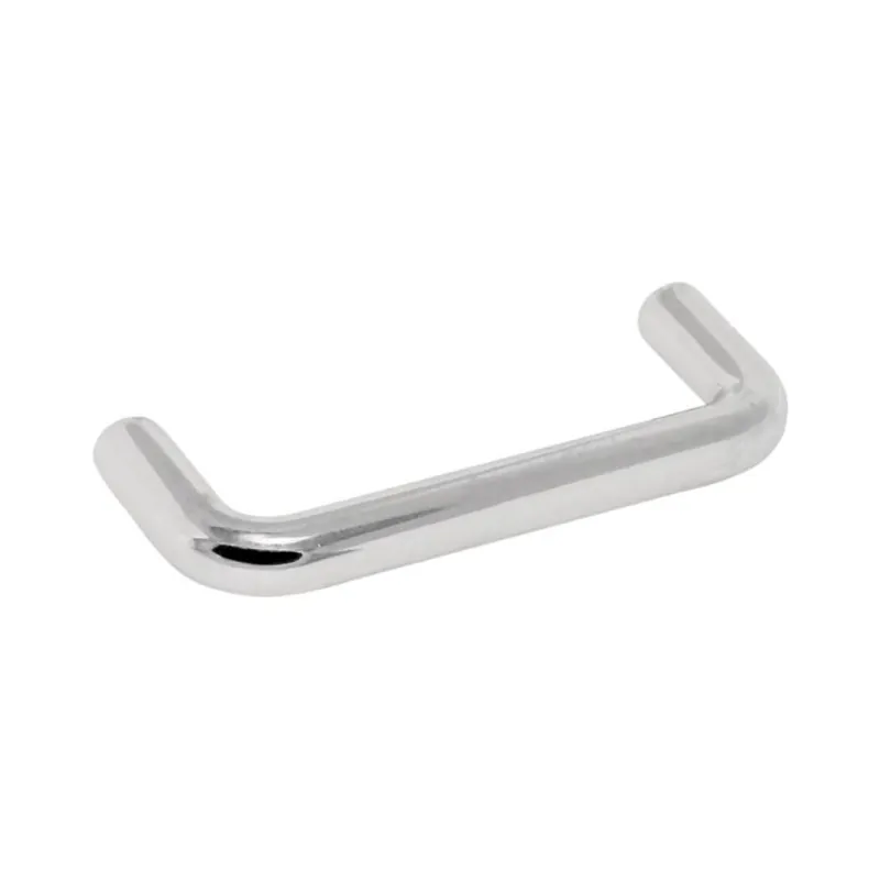 Maniglia MB00892B Confalonieri per mobile, interasse 96 mm, dimensione 104x8 mm, Zama finitura Cromo Lucido Op = Op