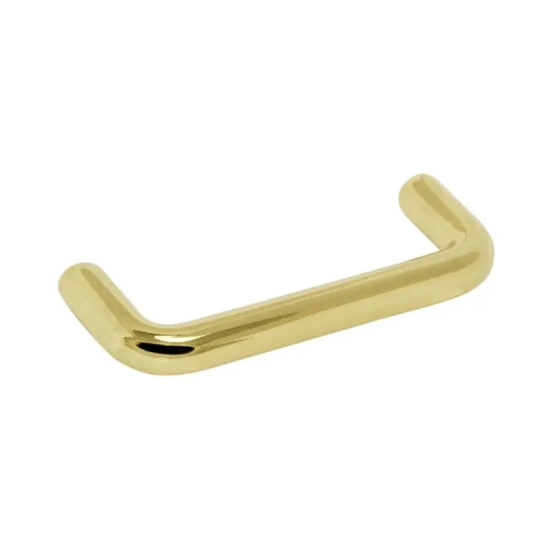 Maniglia MB00892B Confalonieri per mobile, interasse 96 mm, dimensione 104x8 mm, Zama finitura Dorato Express Levering