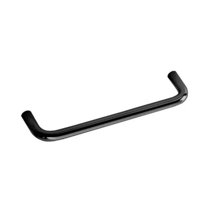 Koop Online Maniglia MB00871A Confalonieri per mobile, interasse 500 mm, dimensione 510x10 mm, Zama finitura Nero Lucido