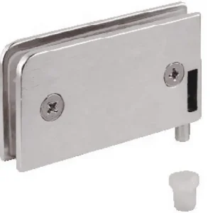 Voordeelprijs Cerniera a perno per ante in vetro Confalonieri CF0305P, lunghezza 51mm, Cromo Satinato