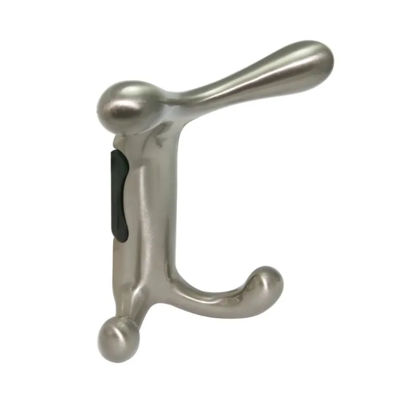 Portabito PA00271 Confalonieri per appenderia, dimensione 90x110x60 mm, Zama finitura Nichel Satinato Lucido Fabrieksprijs