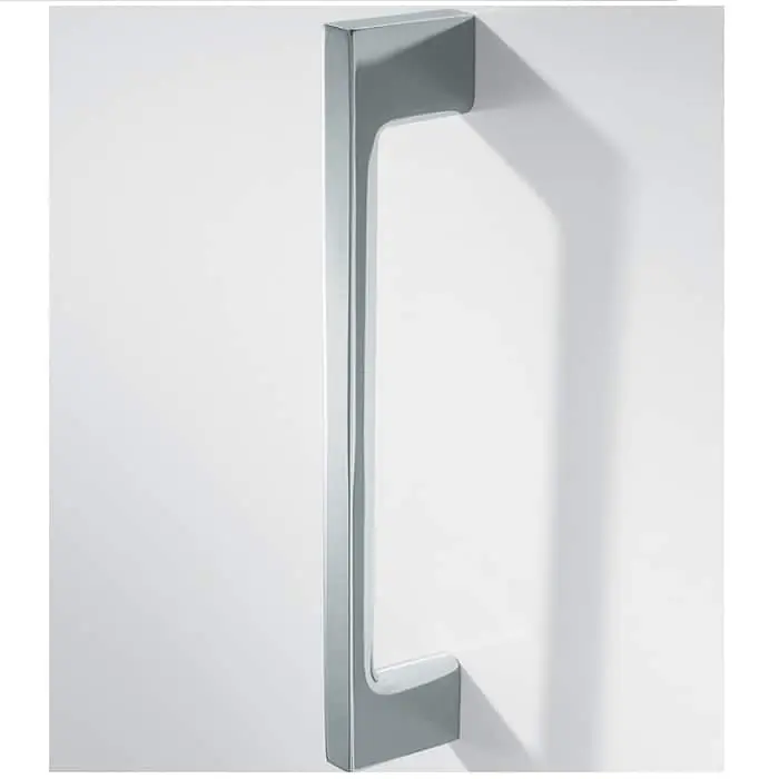 Maniglia MB09020 Confalonieri per mobile, interasse 256 mm, altezza 290 mm, finitura Nichel Satinato Koopje
