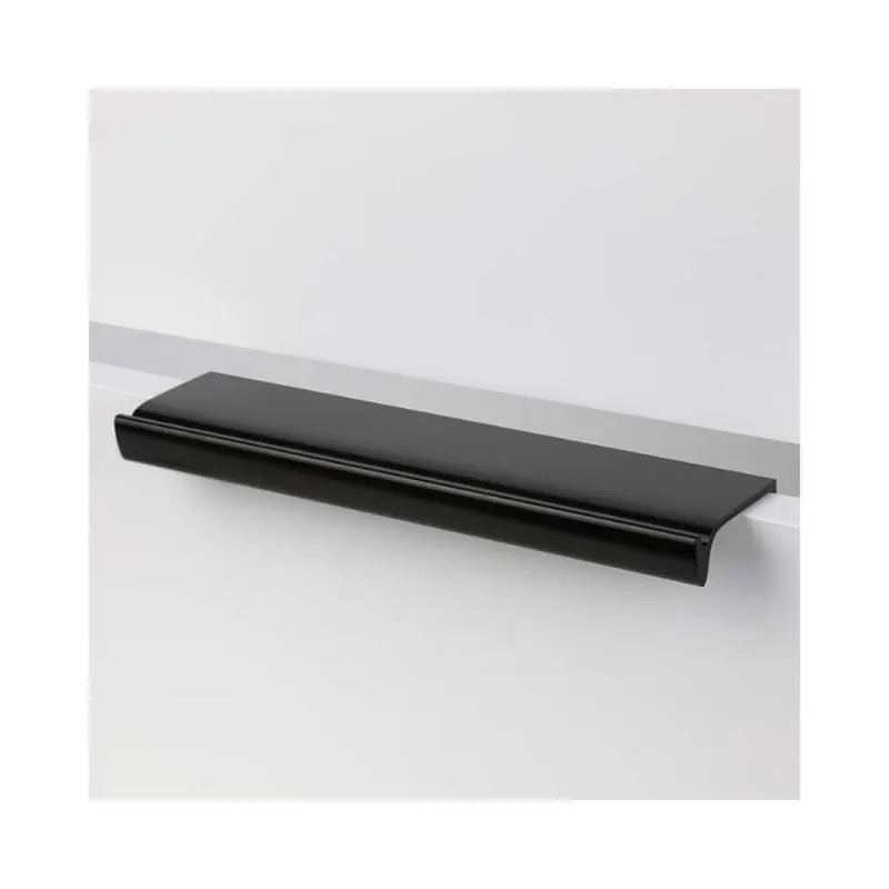 Exclusieve Aanbieding Profilo maniglia MB09170A Confalonieri per mobile e armadi, dimensione 3000x13,6x47,5 mm, Alluminio finitura Nero Opaco