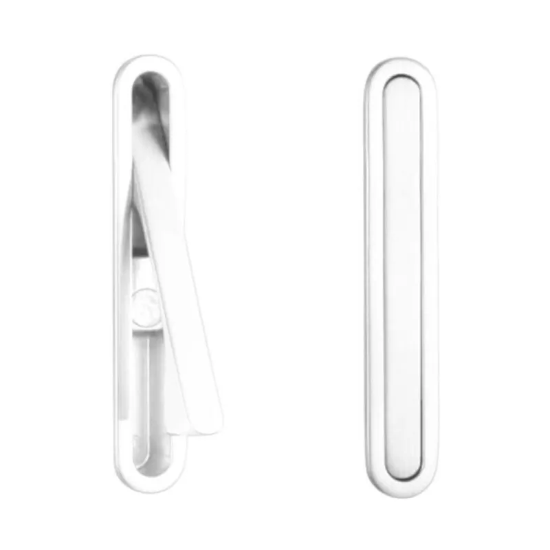 Maniglia incasso MB09168 Confalonieri per mobile, dimensione foro 81x11x12 mm, esterno 85x16x1,75 mm, Zama finitura Bianco Opaco Betaalbaar