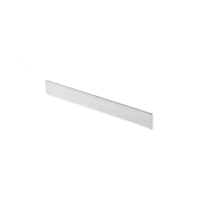 Maniglia incasso MB09152 Confalonieri per mobile, dimensione foro 143,5x13,5x14 mm, esterno 156x20x14 mm, interasse 96 mm, Zama finitura Cromo Lucido Lage Kosten