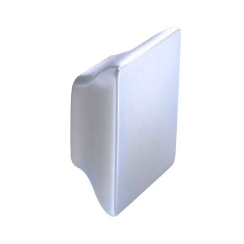Maniglia MB09106B Confalonieri per mobile, interasse 12 mm, dimensione 32x32x17 mm, Zama finitura Argento 7 Shop Nu