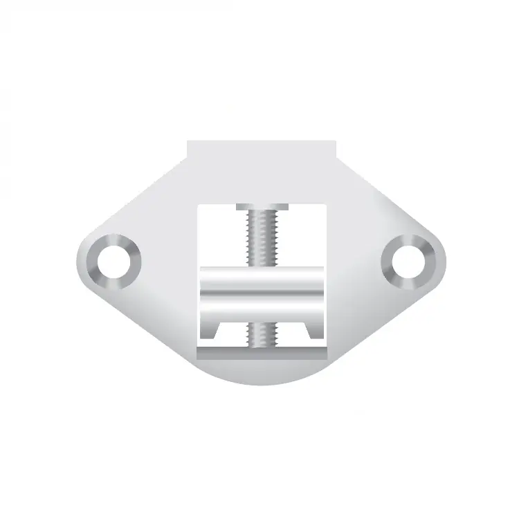 Aggancio regolabile MA01188 Confalonieri per pensile, dimensioni 57x38x10,5 mm, finitura Zincato Lucido Koopje
