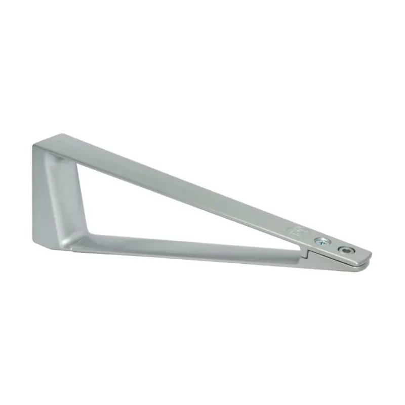 Actieprijs Reggimensola Ms01431 Confalonieri per piani in legno, dimensione 230x71x27 mm, Zama finitura Argento