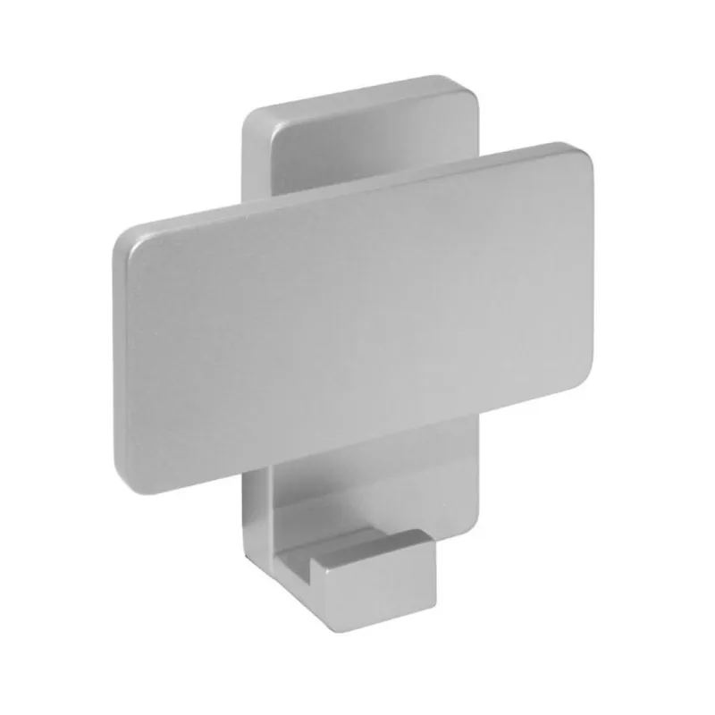 Hete Deal Portabito PA00275 Confalonieri per appenderia, dimensione 90x90x46 mm, Zama finitura Argento