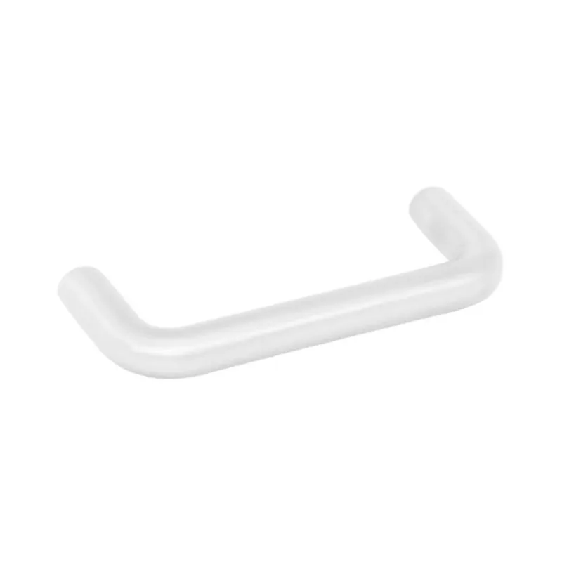Bestseller Maniglia MB00892A Confalonieri per mobile, interasse 128 mm, dimensione 138x10 mm, Zama finitura Bianco Lucido
